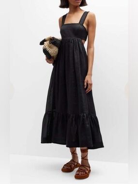 Zimmermann | Dresses | Zimmermann Crush Ruffle Halter Maxi Dress | Poshmark